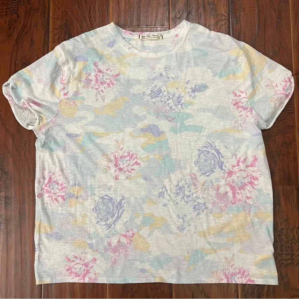 We The Free Multicolor Tie-Dye Tee - Picture 1 of 7